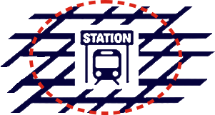 streets around stations