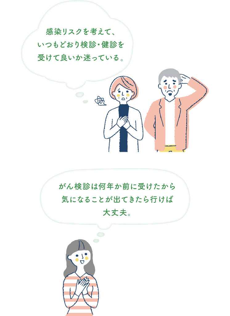例えば...こんなこと、ありませんか？SP版：イラスト